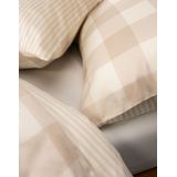 ESSENZA - Chess - Dekbedovertrekset - Oatmeal - 240 x 220 cm