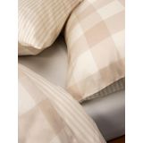 ESSENZA - Chess - Dekbedovertrekset - Oatmeal - 260 x 220 cm