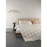 ESSENZA - Chess - Dekbedovertrekset - Oatmeal - 260 x 220 cm