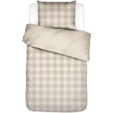ESSENZA - Chess - Dekbedovertrekset - Oatmeal - 260 x 220 cm