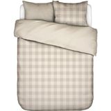 ESSENZA - Chess - Dekbedovertrekset - Oatmeal - 260 x 220 cm