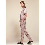 ESSENZA Jules Fiorre Lange Broek - Pale Lilac - 100% Katoen