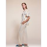 Essenza - Nora Uni - Pyjamabroek - Vanille - Oeko-Tex Gecertificeerd