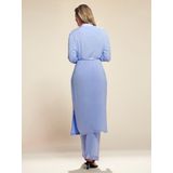 Essenza - Nora Uni - Pyjamabroek - Lavendelblauw - Oeko-Tex-gecertificeerd