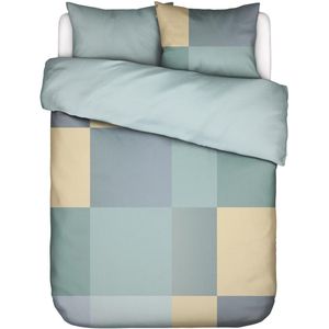ESSENZA - Femi - Dekbedovertrekset - Pastelblauw - Katoen satijn - GOTS-gecertificeerd