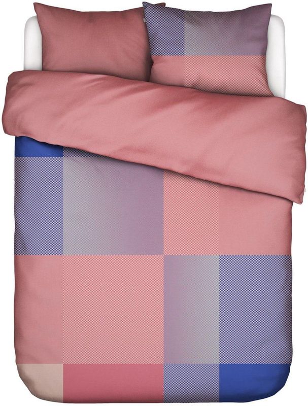 ESSENZA - Femi Summer - Dekbedovertrekset - Mauve - Katoen Satijn - GOTS-gecertificeerd