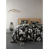 ESSENZA - Liva - Dekbedovertrekset - Antraciet - 200 x 220 cm