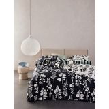 ESSENZA - Liva - Dekbedovertrekset - Antraciet - 200 x 220 cm