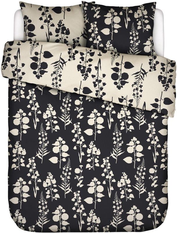 ESSENZA - Liva - Dekbedovertrekset - Antraciet - 200 x 220 cm