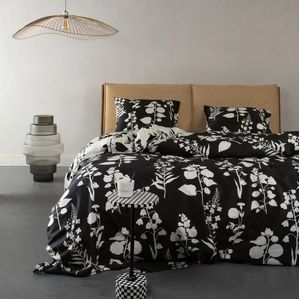 ESSENZA Liva Antraciet Dekbedovertrekset 240 x 220 cm