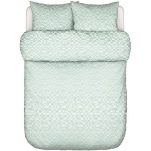 MARC O'POLO Harpa Dekbedovertrek Blue haze - Tweepersoons – 200x200/220 cm