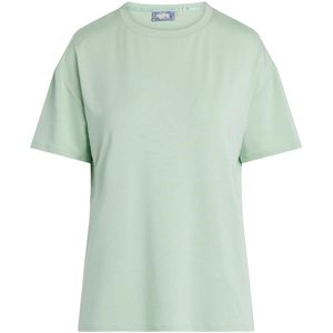 ESSENZA - Denna Uni - Top - Subtle Green - Korte Mouw
