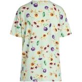 ESSENZA - Fiorre - Top - Subtle Green - Korte Mouw