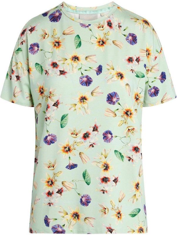 ESSENZA - Fiorre - Top - Subtle Green - Korte Mouw