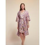 ESSENZA Sarai Fiorre Kimono - Pale Lilac - Viscose