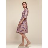 ESSENZA Sarai Fiorre Kimono - Pale Lilac - Viscose