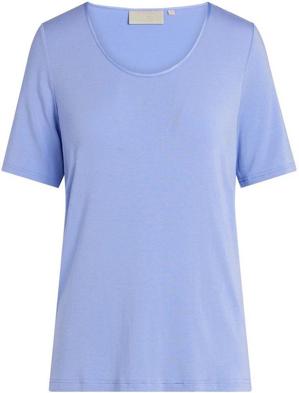 Essenza - Julot Uni - Pyjamashirt - Lavendelblauw