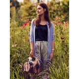 Essenza - Shelby satin Uni - Pyjamashirt - Antraciet