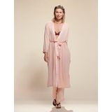 Essenza - Nora Uni - Pyjamabroek - Evening rose - Oeko-Tex gecertificeerd