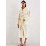 Marc O'Polo - Timeless - Badjas - Oatmeal - GOTS-gecertificeerd Biologisch Katoen