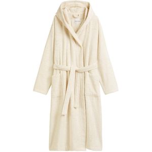 Marc O'Polo - Timeless - Badjas - Oatmeal - GOTS-gecertificeerd Biologisch Katoen