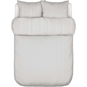 Marc O'Polo Classic fine stripe Antraciet Dekbedovertrekset 200 x 220 cm