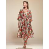 ESSENZA - Jules - Lange Broek - Lobster Pink - Taps Toelopend