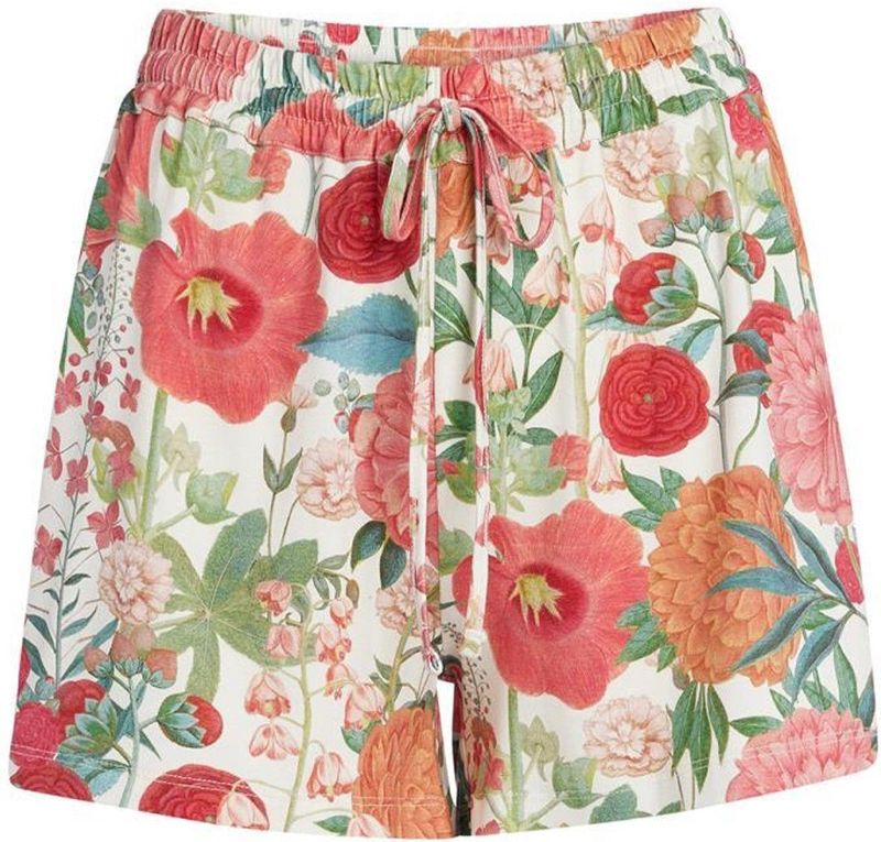 ESSENZA - Nori - Korte Broeken - Lobster Pink - Bloemenprint