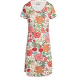 ESSENZA - Isa - Nachtjapon - Lobster pink - Korte Mouwen - A-lijn Pasvorm