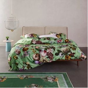 ESSENZA Fleur Quiet green Dekbedovertrekset 140 x 220 cm