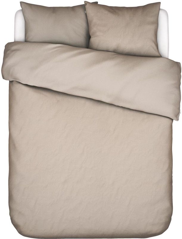 Dekbedovertrek - Grijs - Katoen - 1 Persoon