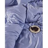 ESSENZA - Minte - Hoeslaken - Lavendelblauw - 90 x 210 cm - Katoen