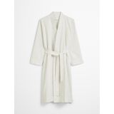 Marc O'Polo - Classic Fine Stripe - Kimono - Grey Mist - 100% Biologisch Katoen