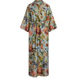 Essenza - Juliet - Kimono - Surf Green - 100% Biologisch Katoensatijn