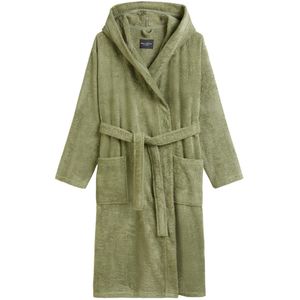 MARC O'POLO - Timeless Men - Badjas - Mosgroen