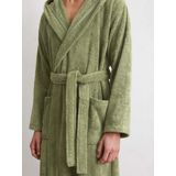 MARC O'POLO Timeless Badjas Mosgroen - Katoen