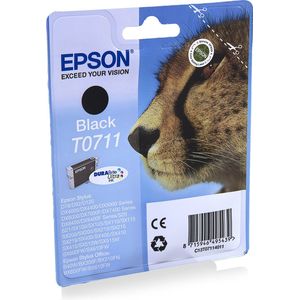 Epson - T0711 - Inktcartridge - Zwart - Origineel