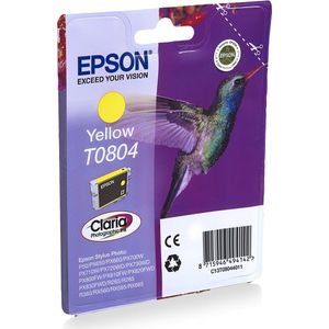 Inktcartridge Epson T0804 geel