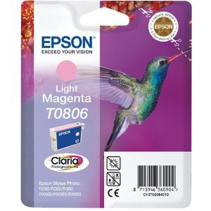 Epson - T0806 - Inktcartridge - Licht Magenta