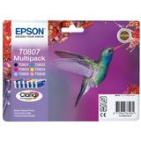 Epson T0807 multipack 6 cartridges (origineel)