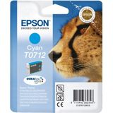 Epson Cheetah T0712 cyan ink cartridge inktcartridge 1 stuk(s) Origineel Cyaan