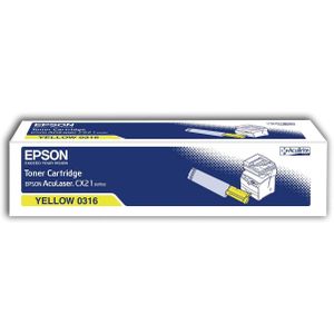 Epson S050316 toner cartridge geel (origineel)
