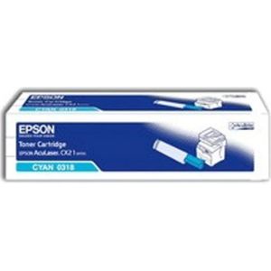 Epson S050318 toner cartridge cyaan (origineel)