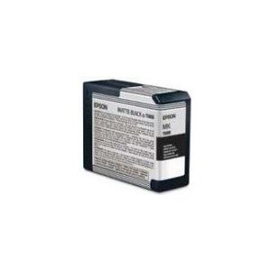 Epson T5808 inktcartridge mat zwart (origineel)