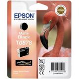 Epson Flamingo T0878 inktcartridge 1 stuk(s) Origineel Mat Zwart