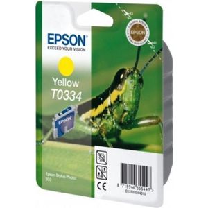 Epson Grasshopper T0334 inktcartridge 1 stuk(s) Origineel Geel