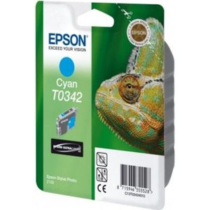 Epson T0342 inktcartridge cyaan (origineel)