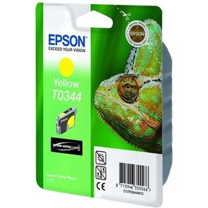 Epson T0344 inktcartridge geel (origineel)