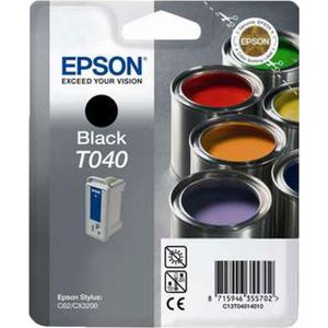 Epson T040 inktcartridge zwart (origineel)