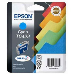 Epson T0422 (Zonder verpakking) cyaan (C13T04224010) - Inktcartridge - Origineel